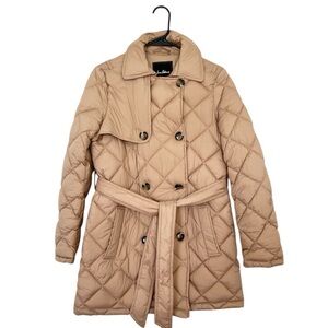Sam Edelman Women’s Puffer Belted Jacket Size Small